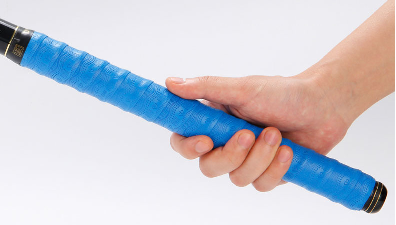 使用缠绕带手把的鱼竿 使用缠绕带手把的鱼竿